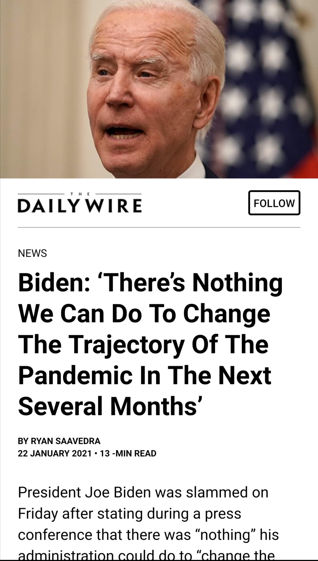 Fake President Joseph Biden shows that he is completely incompetent in everything that he proposed and his supporters are the real suckers and losers 