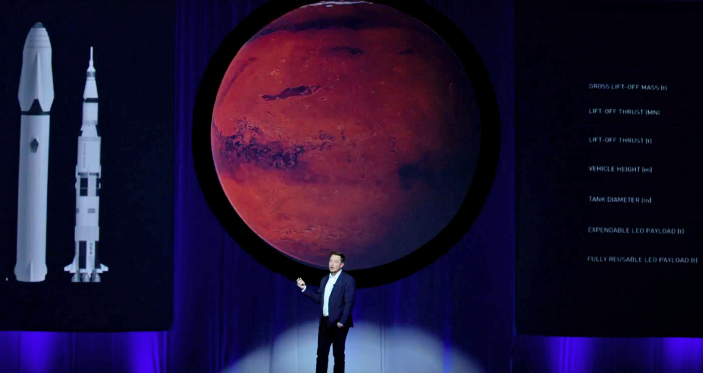 Elon Musk's plan to colonize Mars
