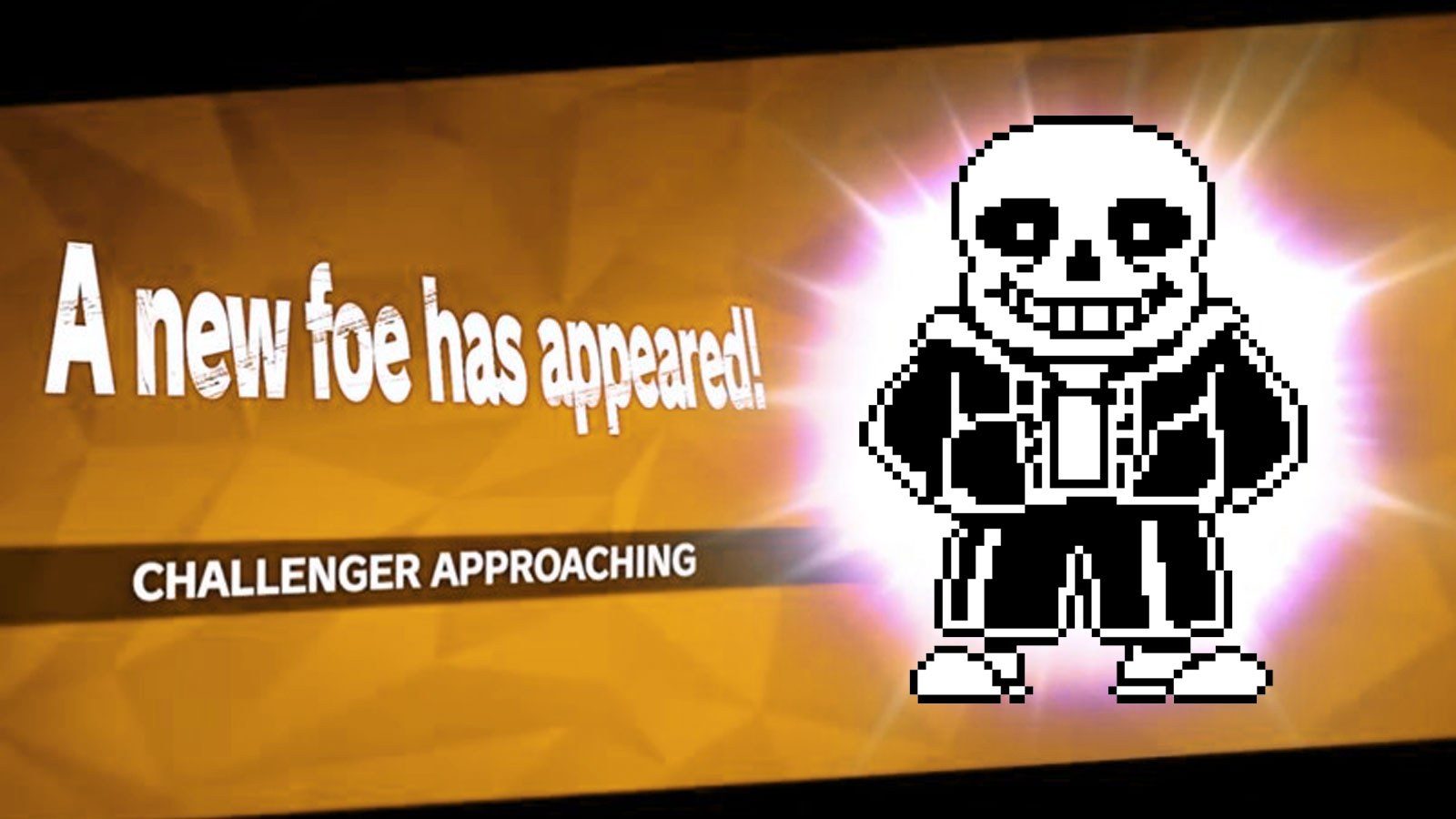 Popular Character Sans Is in Super Smash Brothers